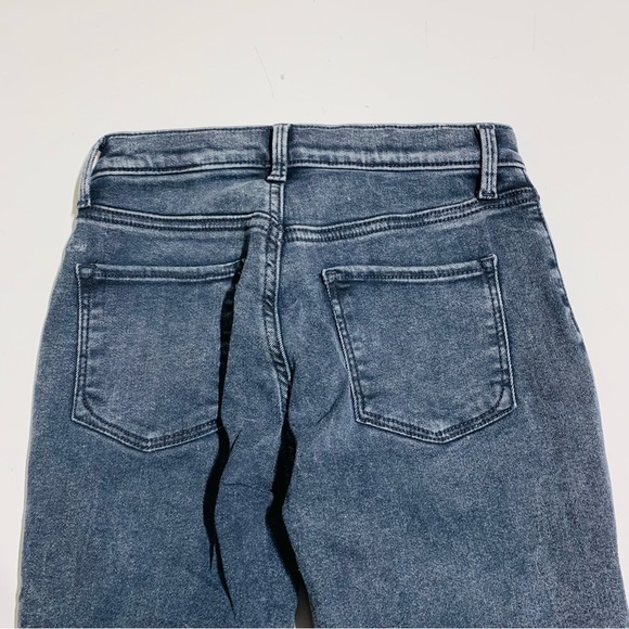 OLD Navy girls 14Y charcoal grey frayed hem ballerina jeggings - Picture 5 of 5